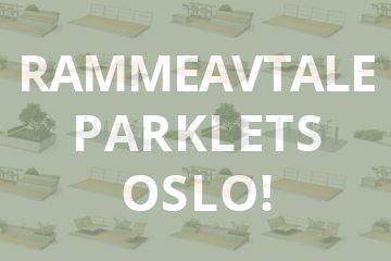 Rammeavtale for Parklets i Oslo